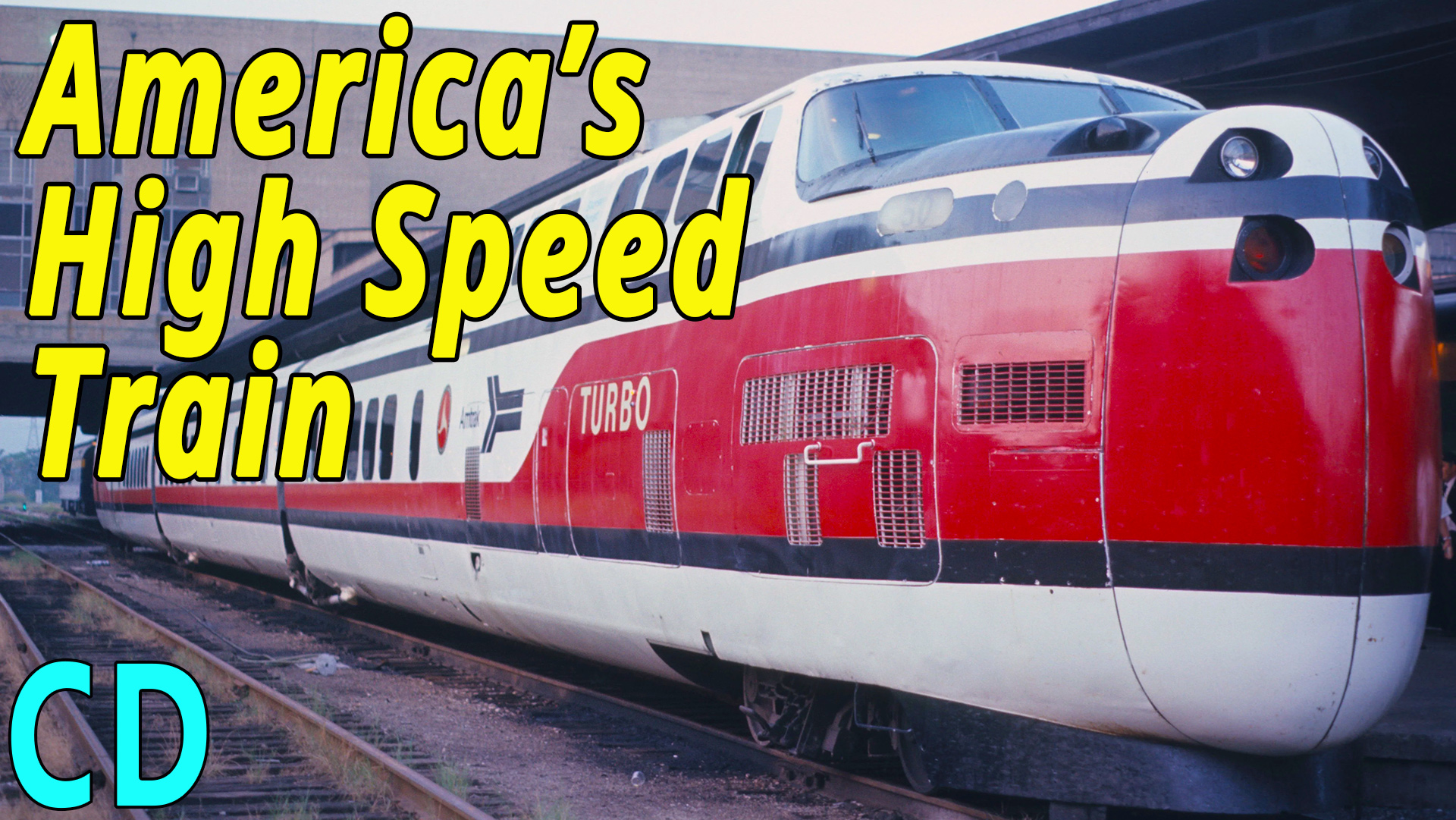 America's Failed High Speed Tilting Train - The UAC Turbotrain ...